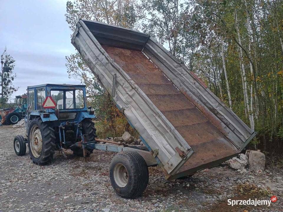 przyczepa rolnicza kiper Gisebo 5 ton wywrot Końskowola