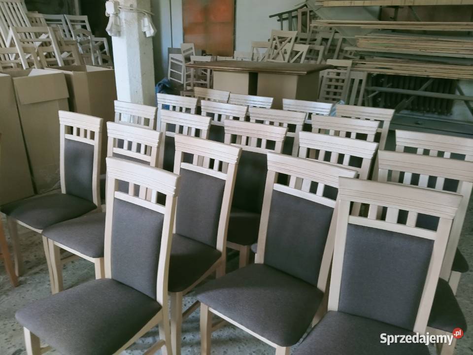 Krzesła bukowe nowe dolnośląskie Siechnice
