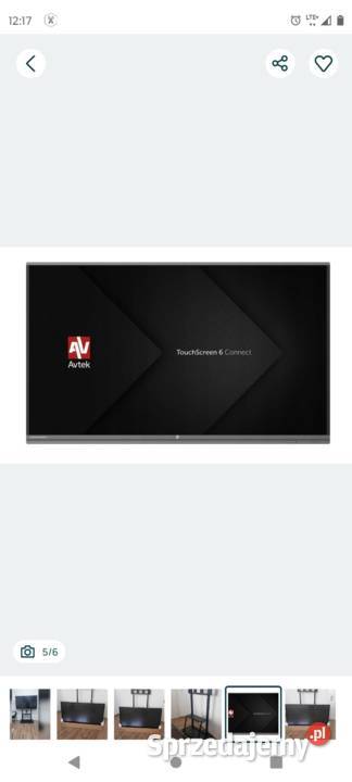 Monitor interaktywny Avtek Touchscreen 6 Connect Legnica