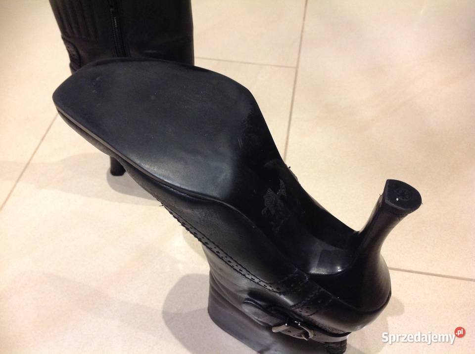 Kozaki Botki SkórzaneDamskie 5 TH Avenue 36 inna Nowa Sól