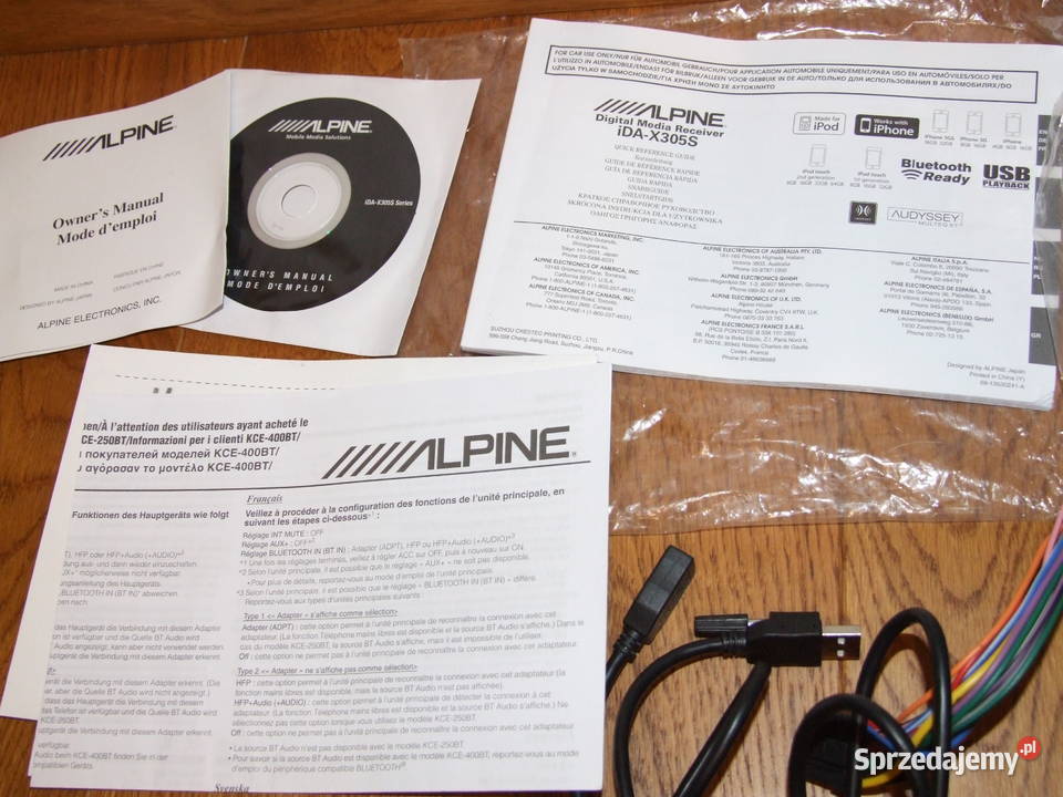 Radio Alpine IdaX305s