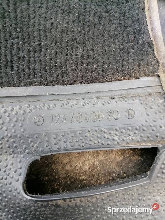Mercedes w124 wykładzina dywan podłoga pierwsza Motoryzacja Łochów