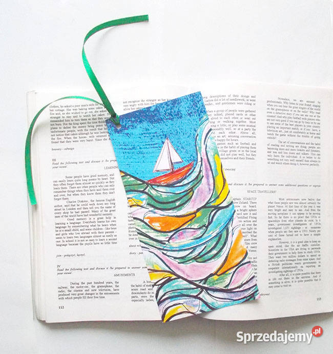 fajne zakładki ładne zakładki do książki duże Rok wydania 2019 Pozostałe Rzeszów sprzedam