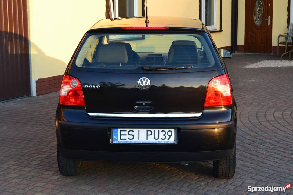 VW POLO CZARNY METALIK CLIMATIC 4xPP ZIMÓWKI Złoczew