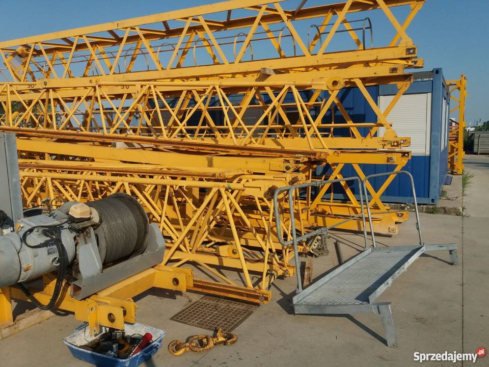 Żuraw wieżowy górno obrotowy Potain MC 85B nie Wrocław