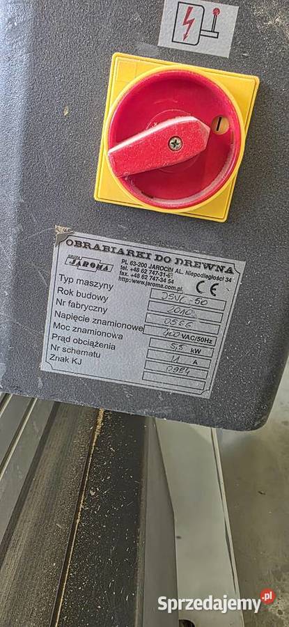 strugarka wyrówniarka JAROMA DSVC50 Marcinowice