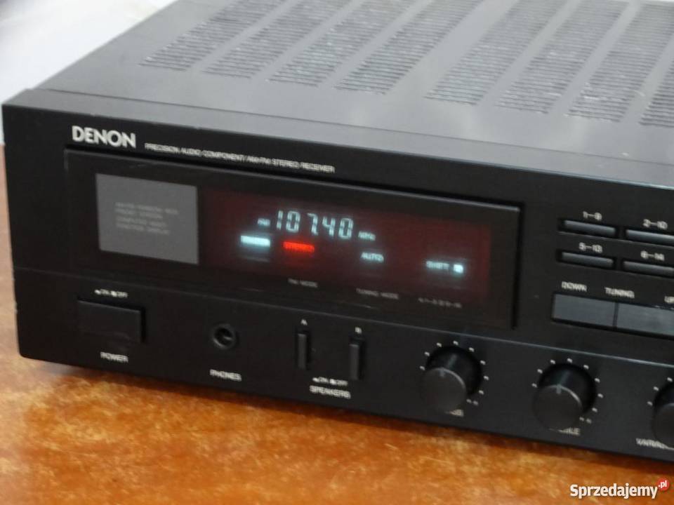 Wzm z radiem Denon DRA25 mocny WYSYŁKA Amplitunery