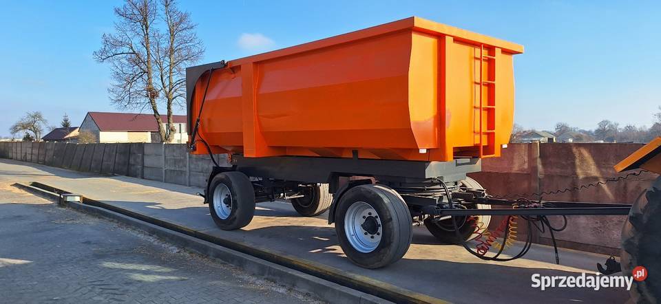 Przyczepa skorupa 10ton Wieluń