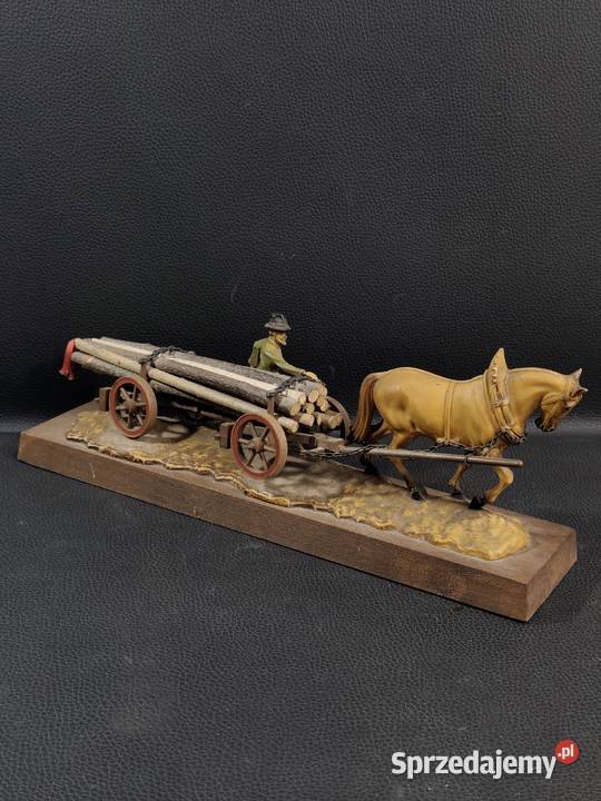 Figura Rolnika Z Koniem Poddębice