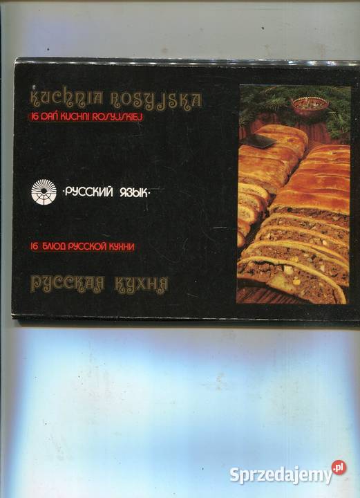 Kuchnia rosyjska 16 dań kuchni rosyjskiej Szczecin sprzedam