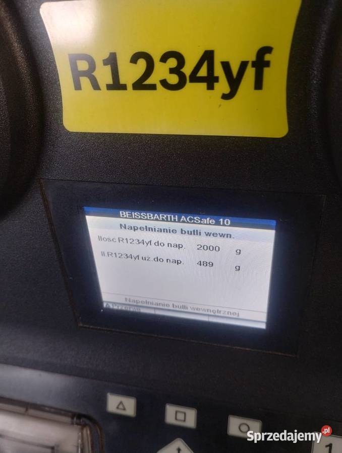 Stacja klimatyzacji Acs 863 1234yf z Bielsko-Biała sprzedam