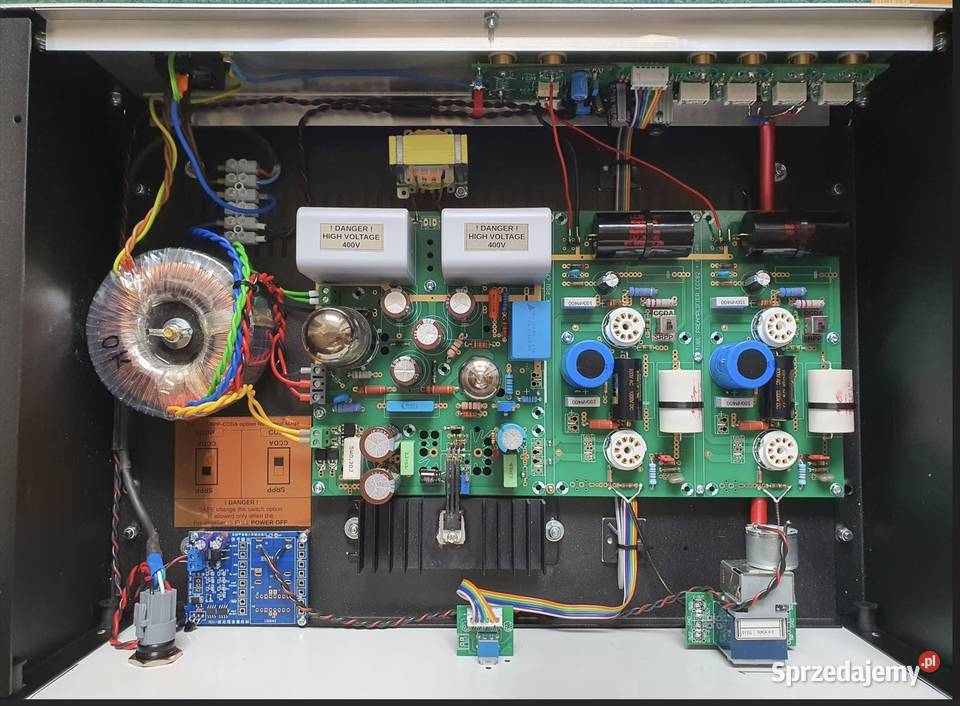 Przedwzmacniacz lampowy 2x ECC82 2x ECC88 SRPP