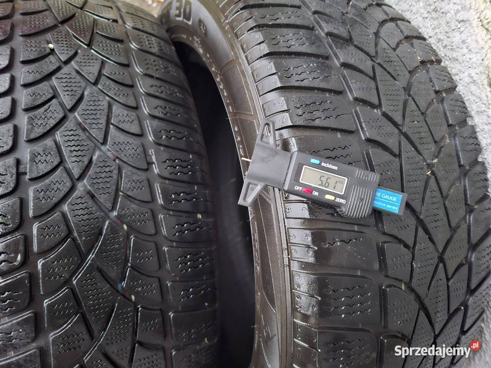 4 opony zimowe 215x55x17Dunlop kujawsko-pomorskie Bydgoszcz