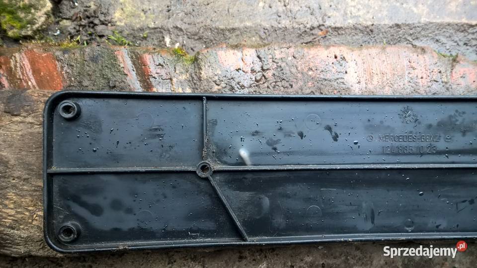 Podkładka pod tablicę na przedni zderzak