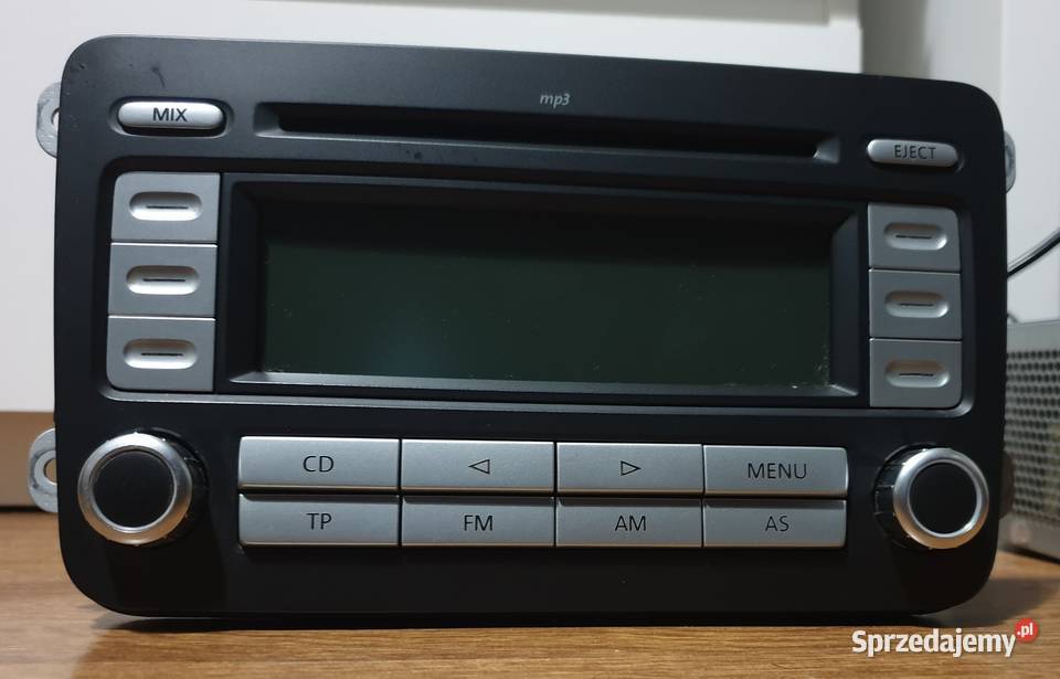 Radio VW RCD300 Golf 5 Passat B6 Touran KOD dolnośląskie Wrocław