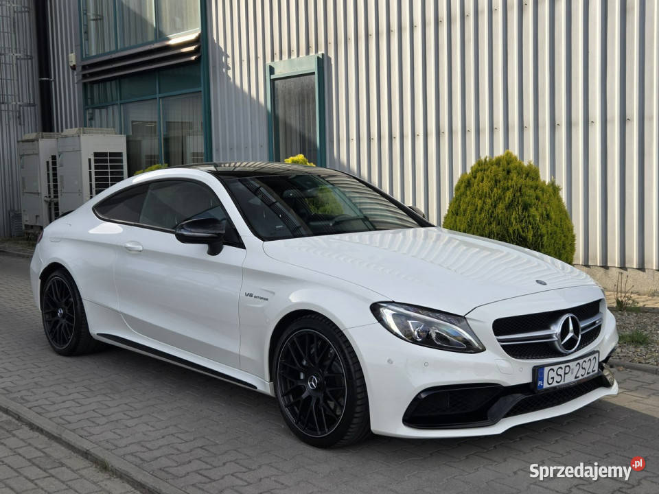Mercedes C 63 AMG Coupe 40 V8 Biturbo 476 Salon czujnik zmierzchu Węgrzce