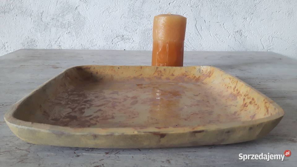 Talerz ceramiczny ręcznie wykonany mazowieckie Otwock