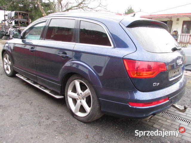 RÓŻNE CZĘŚCI Audi Q7 4L Sline 30TDI BUG 232 JXX Rok produkcji 2007