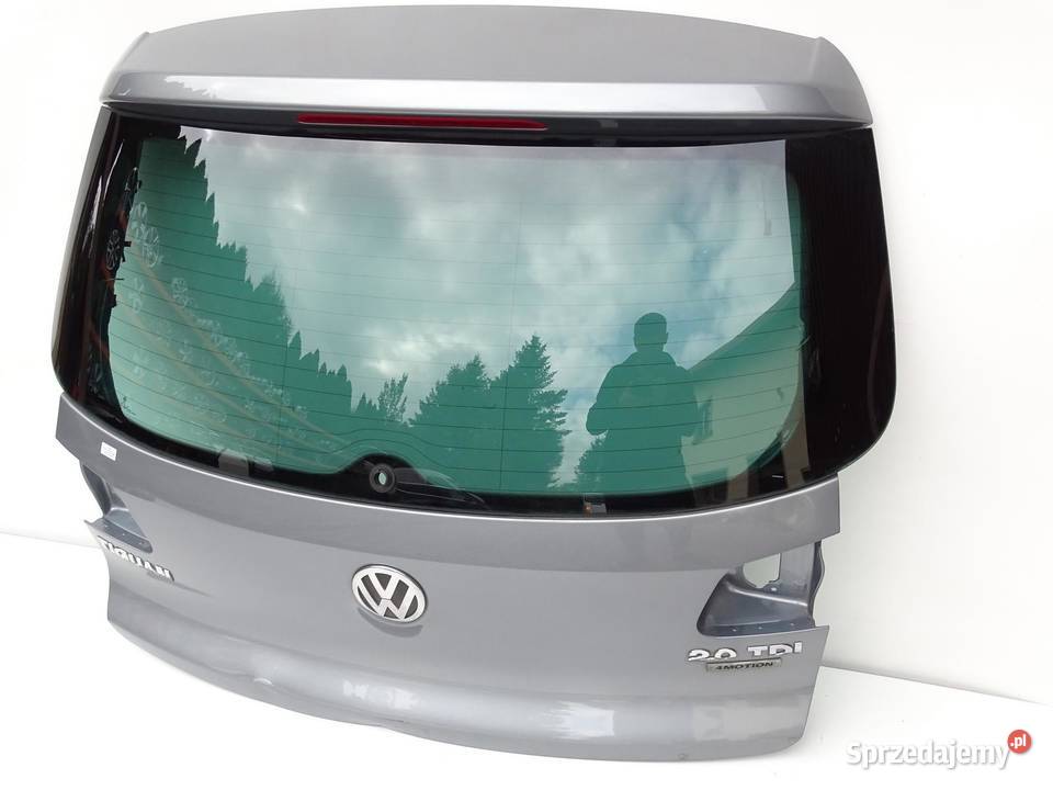 KLAPA TYŁ TYLNA BAGAŻNIKA SZYBA LR7N VW TIGUAN I osobowe