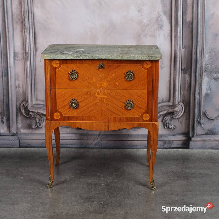 ARTexpert Komoda Ludwik marmurowy blat vintage Dobrzany sprzedam
