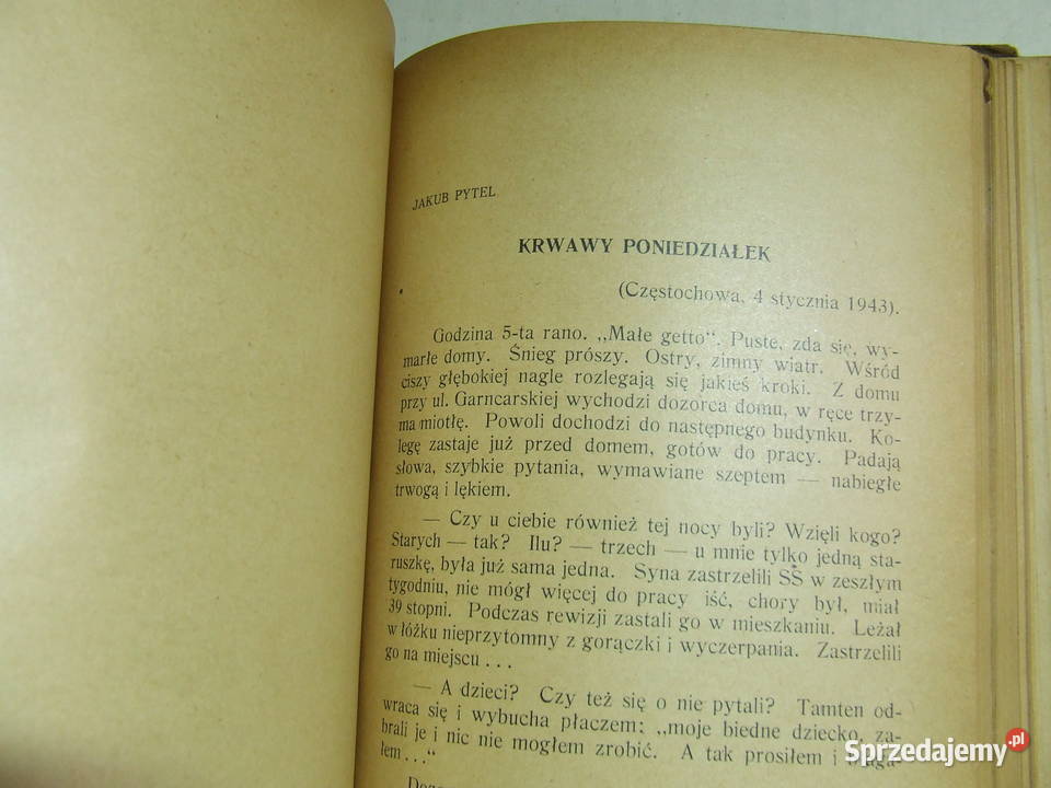 Akcje i Wysiedlenia Część 1 Józef Kermisz 1946 miękka śląskie Czeladź sprzedam
