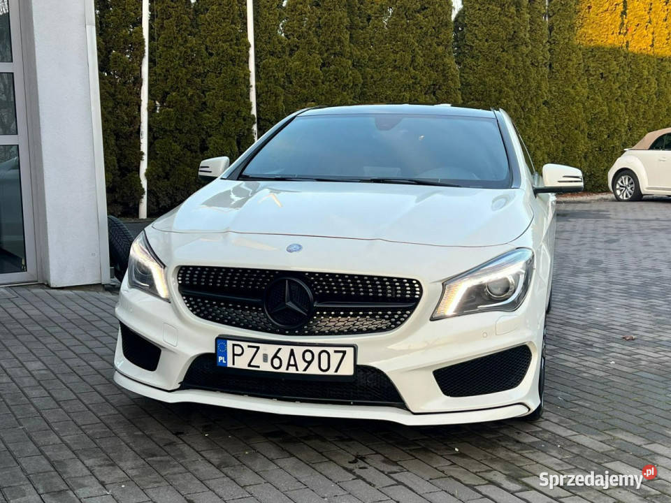 Mercedes CLA 180 Shooting Brake AMG Line światła LED wielkopolskie