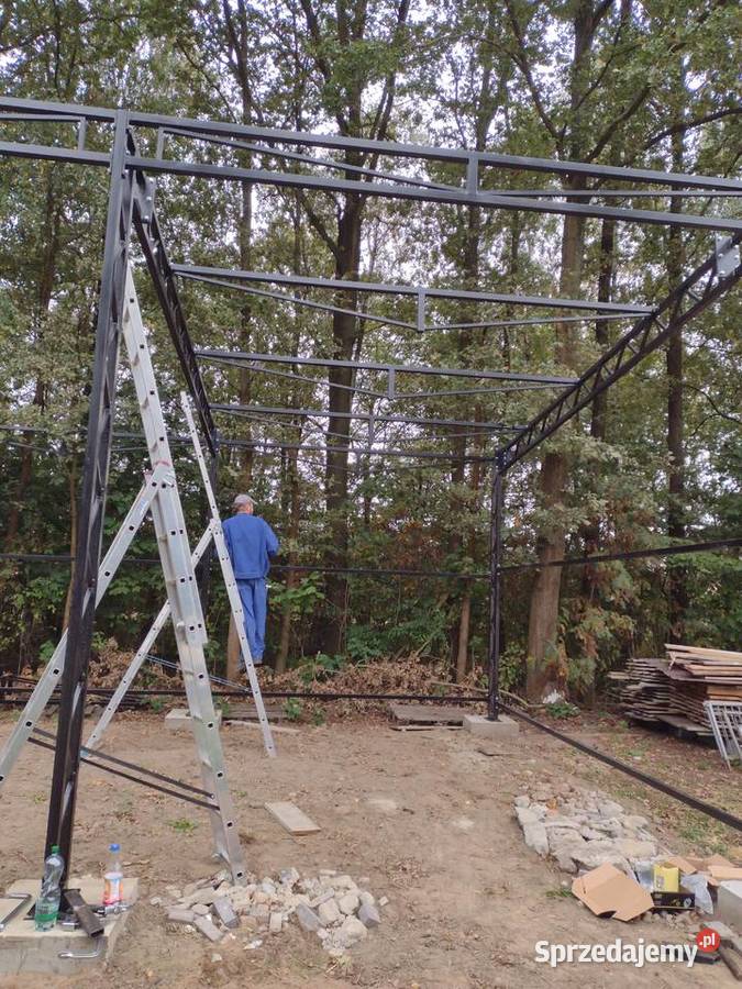 Wiata zabudowa zadaszenie Tuszyn