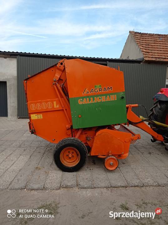 Prasa belująca rolującą balotnica wielkopolskie Stara Obra