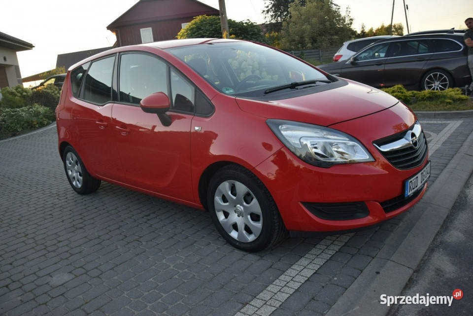Opel Meriva 14 TB Automat 2016r Oryginał Lakier garażowany Majdan Sieniawski