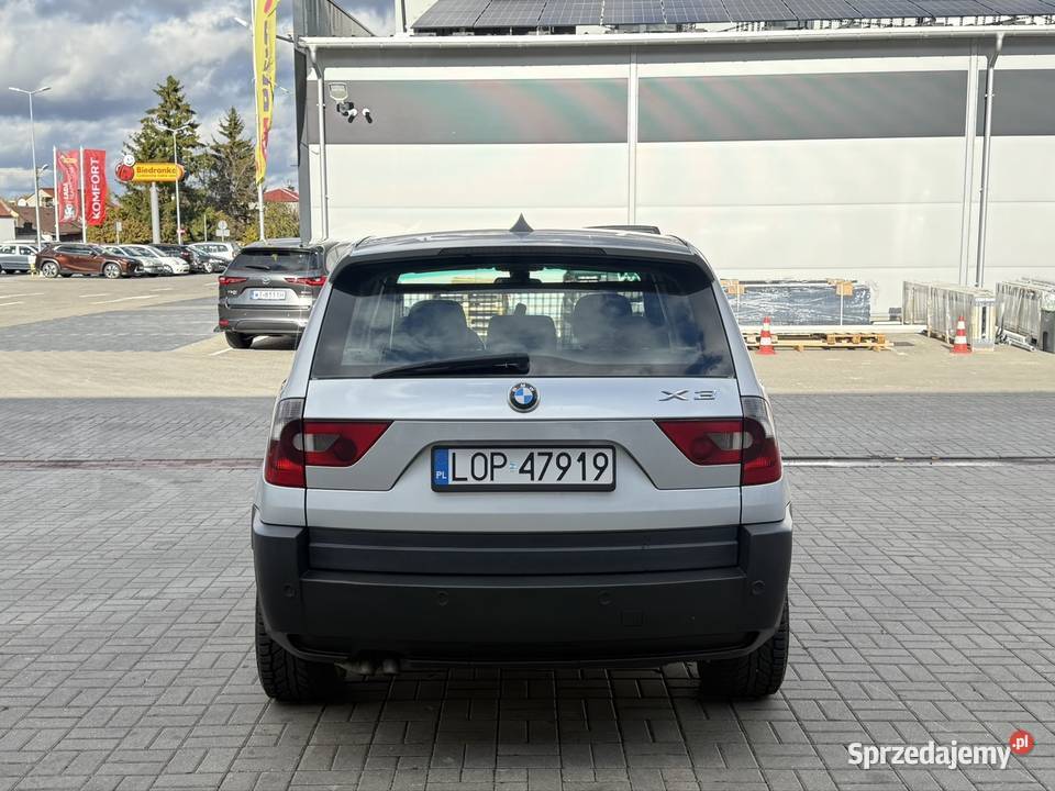 BMW X3 30d 218 2005r 4x4 Automat SUV Stan nieuszkodzony Chełm sprzedam