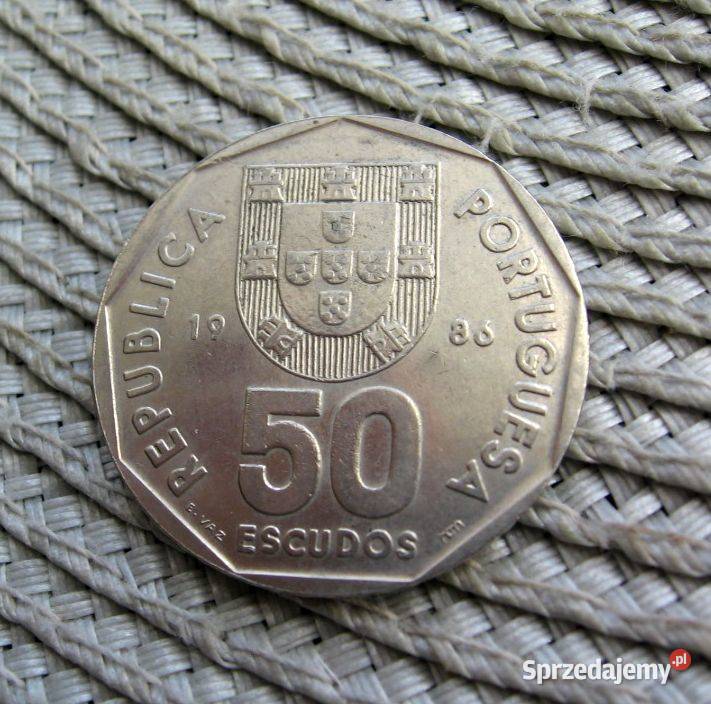 Portugalia 50 Escudo 1986r sprzedam