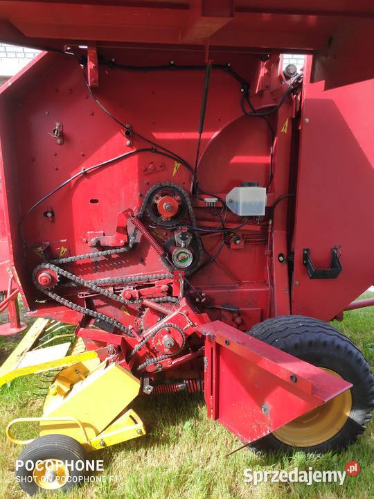 Prasa Holland 544 Owijanie siatką Rolujące (belujące) Sokoły