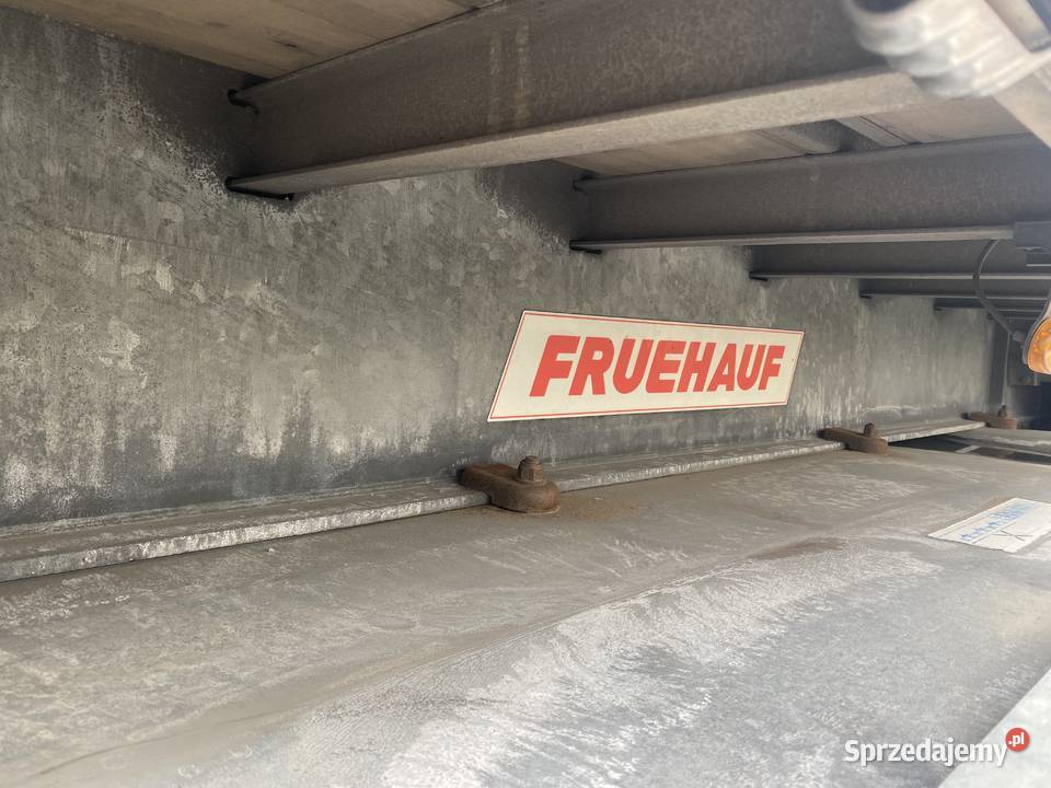 Naczepa Fruehauf firanka OCYNKSZYNA DESKA łódzkie Rogów sprzedam