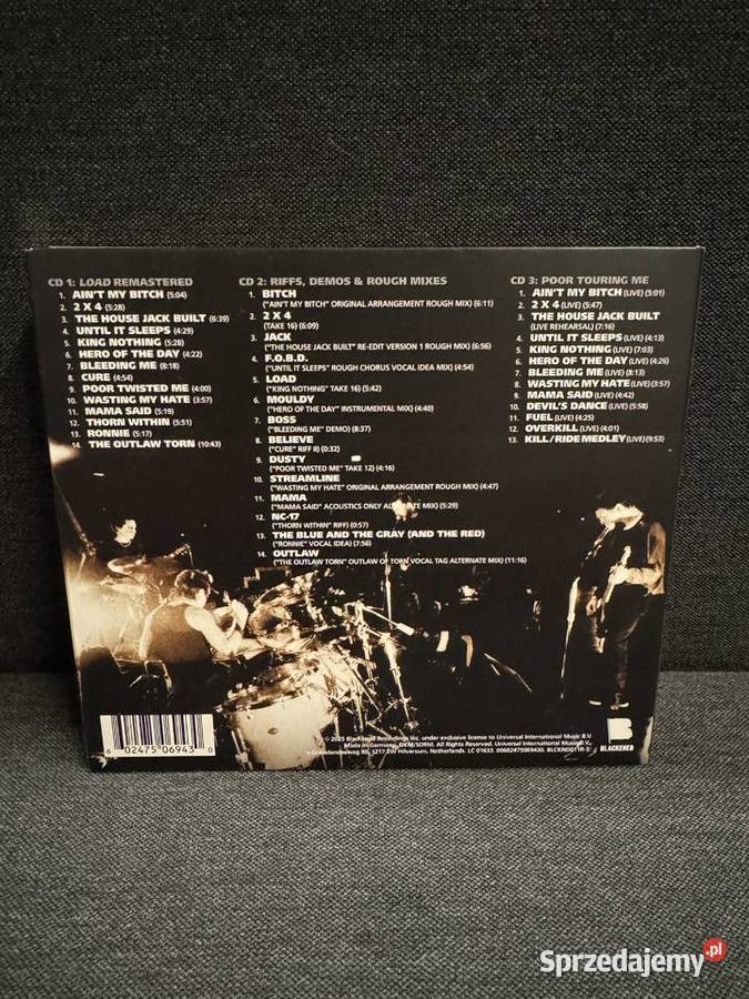 Metallica Load reissue 2025 3 i więcej sprzedam