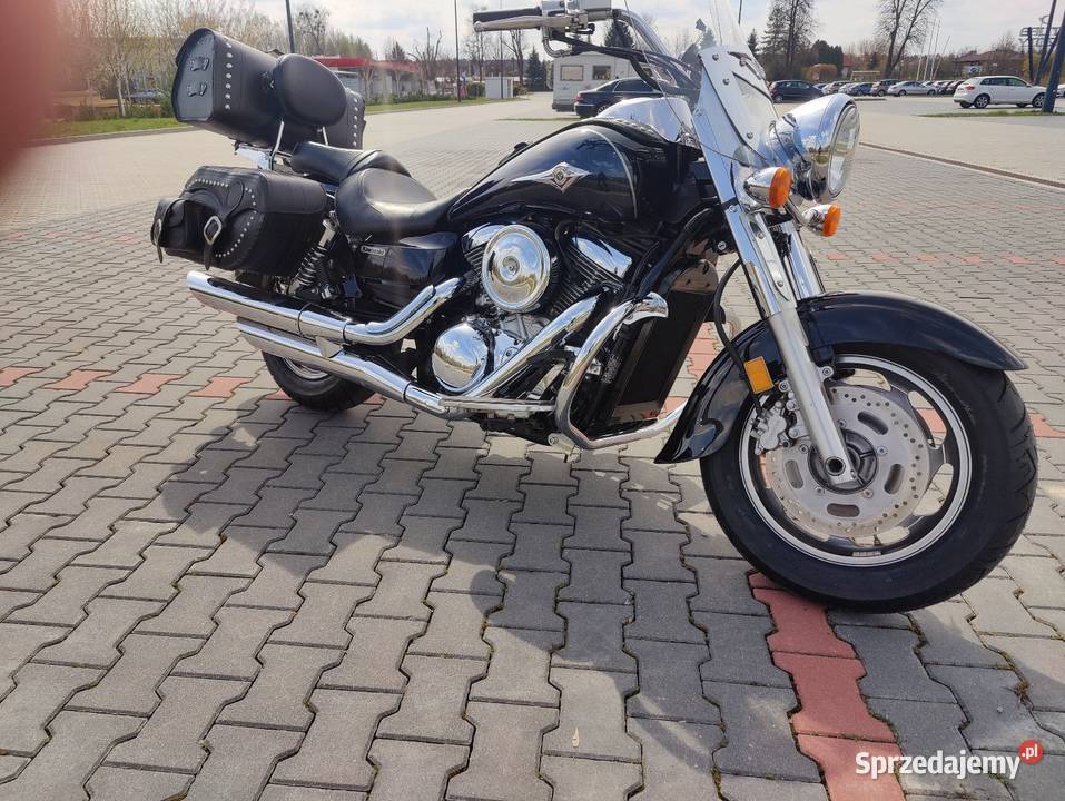 Kawasaki VN 1600 nowy przeb 3600 mil opony Kawasaki lubelskie Puławy