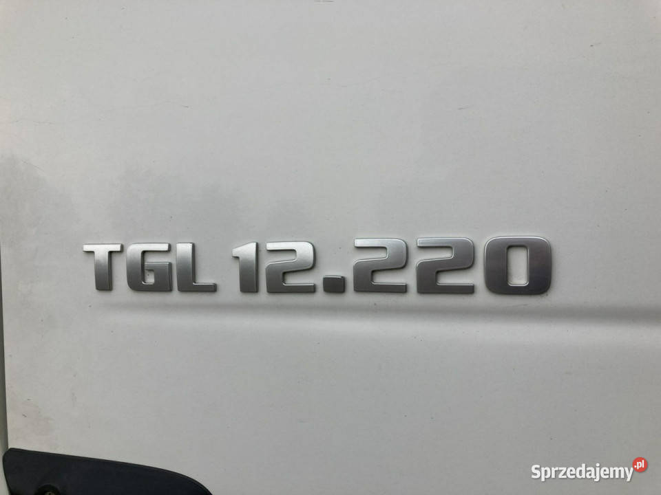 Man TGL MAN TGL 12220 Skrzynia firana Plandeka światła przeciwmgłowe Syców