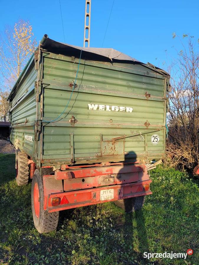 Przyczepa wywrotka 3stronna WELGER nieuszkodzony sprzedam