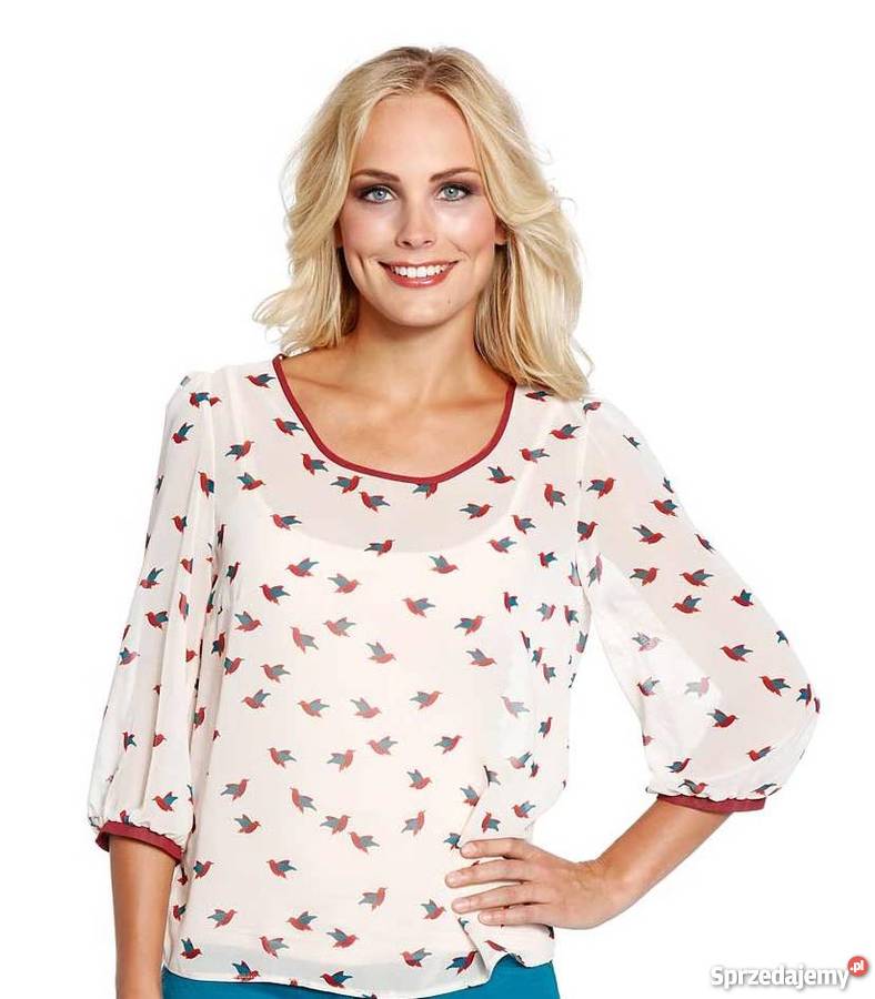 NOWA z metką CA Bluza w ptaszki w ptaki sprzedam