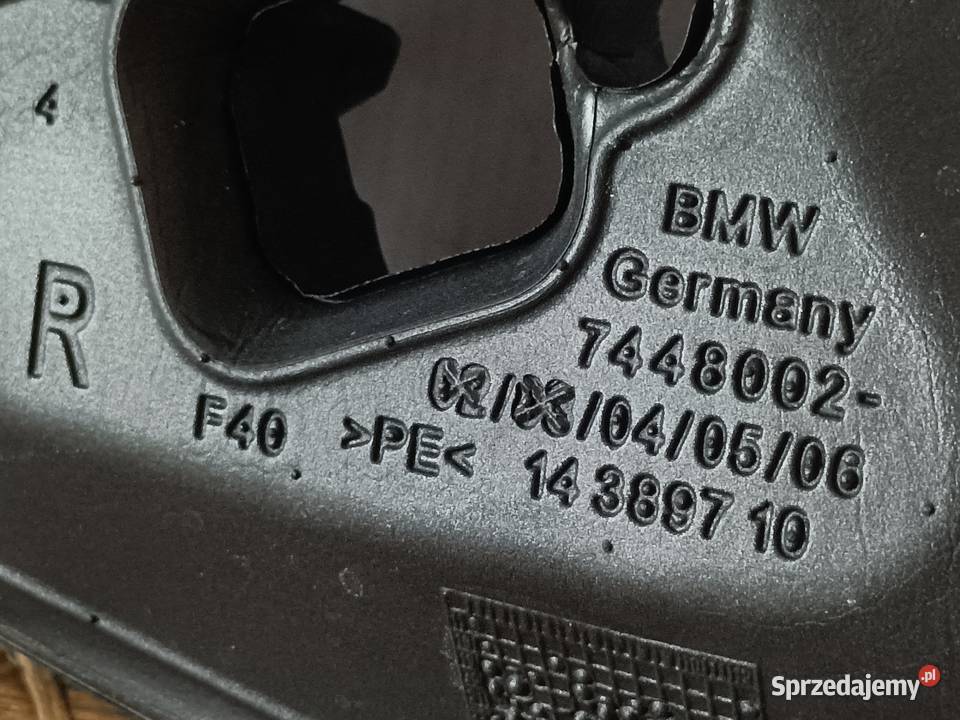 BMW 1 F40 PIANKA USZCZELKA LUSTERKA PRAWEGO Lusterka zewnętrzne wielkopolskie