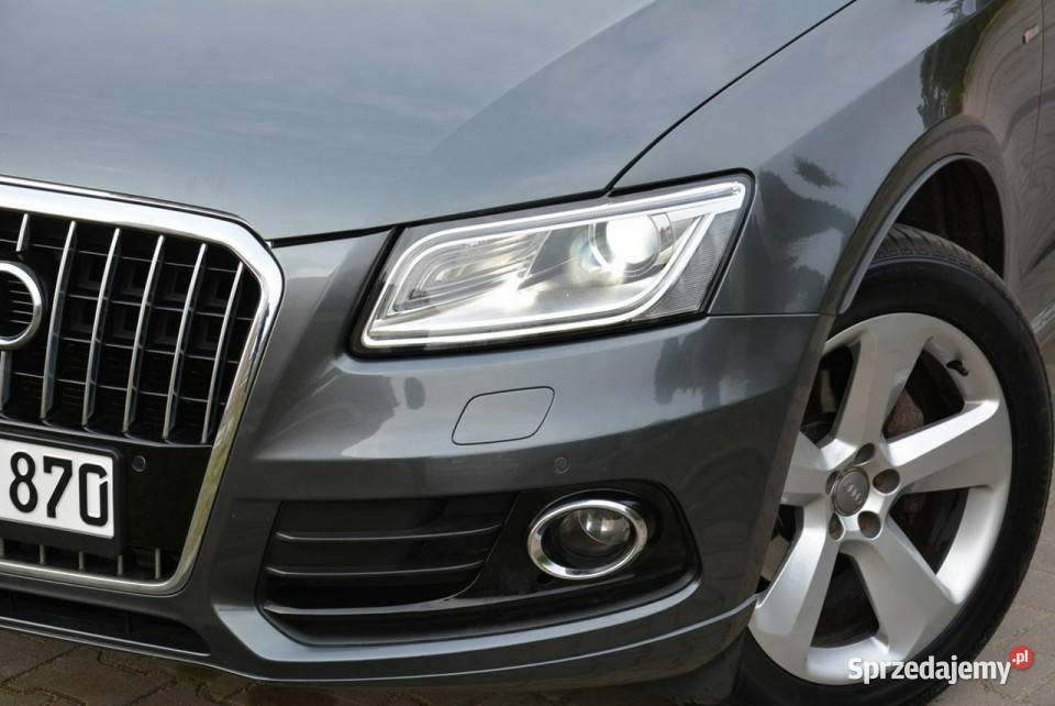 Audi Q5 SLine Quattro Skóry Navi BiXenon Ledy mazowieckie Ostrów Mazowiecka