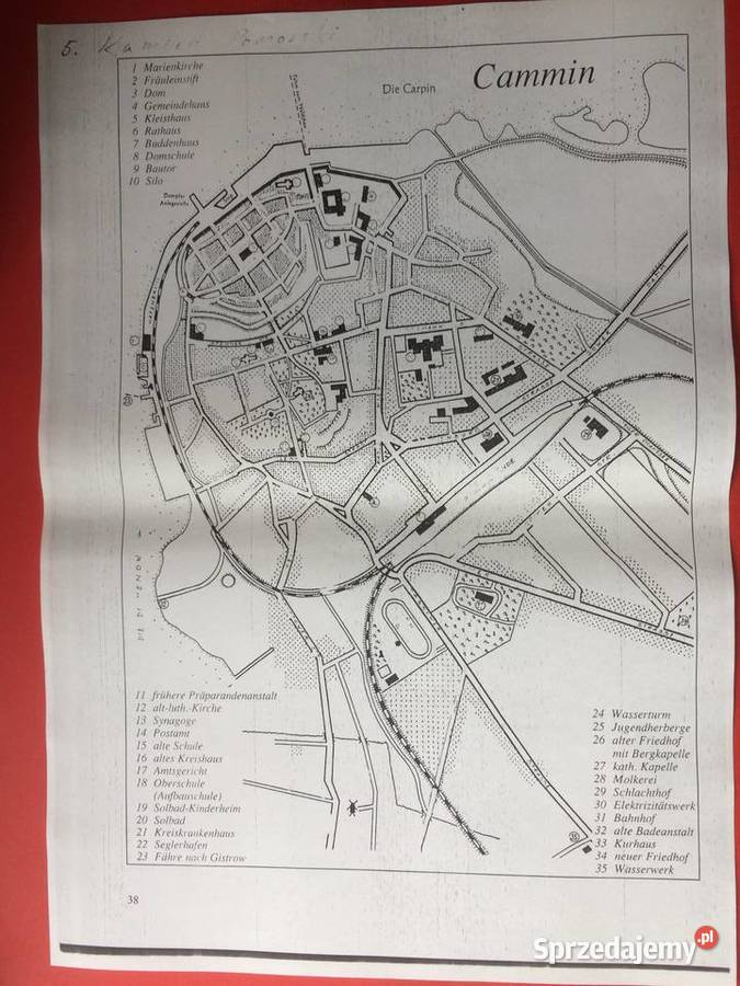 455 Niemiecki Plan Kamienia Pomorskiego