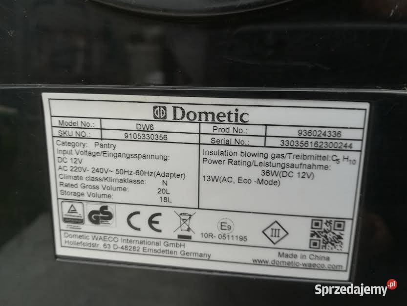 Mininlodówka Domestic 12V 240V