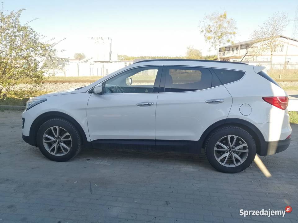 Hyundai Santa Fe III 22 biała perła duży Rok produkcji 2014 pomorskie Lębork