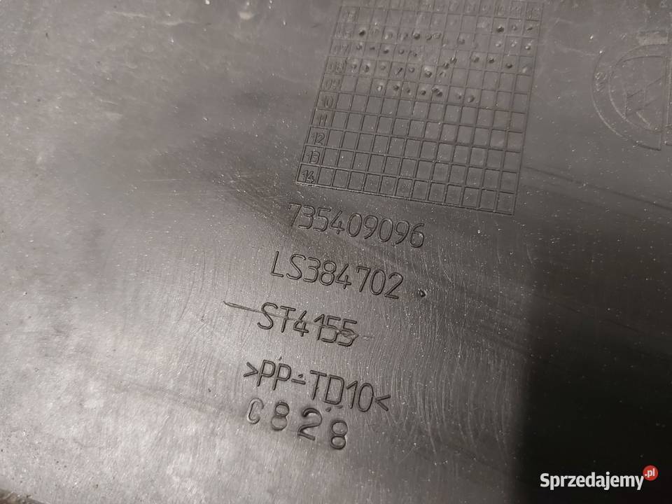 FIAT GRANDE PUNTO 735409096 zderzak przód Zderzaki Kielce