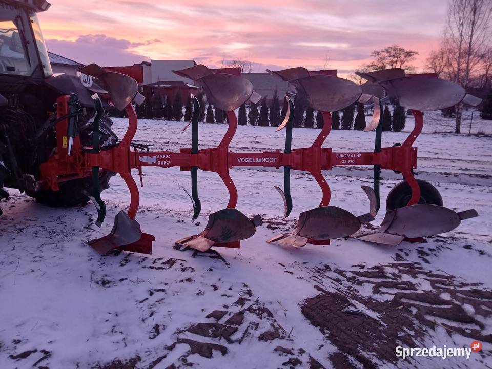 Pług obrotowy 4skiby VARIO 31 Vogel Noot SS 970 Wieluń