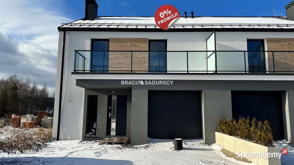 Dom bliźniak Brzeźnica Świerkowa 12884m2 do wykończenia sprzedam