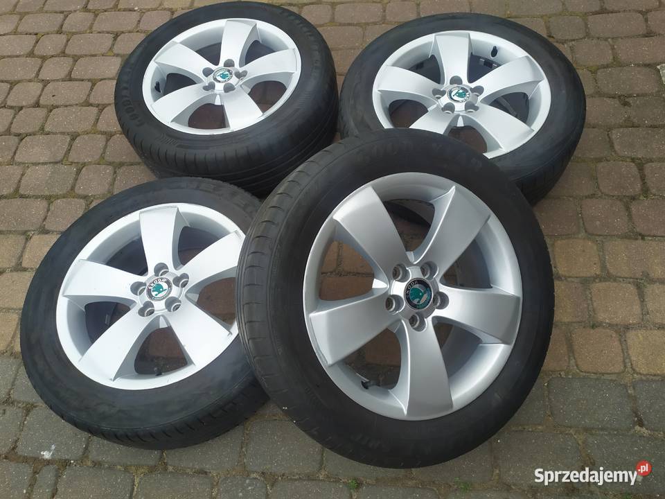 Alufelgi 16 skoda Felgi Jedwabne