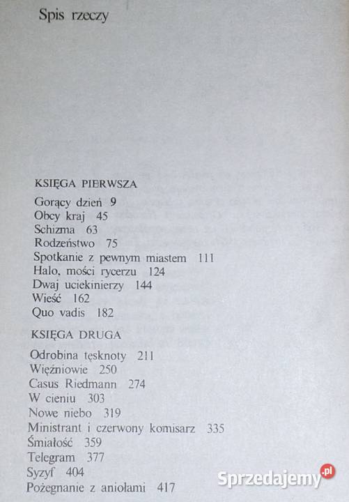 Pożegnanie z aniołami Heiduczek Werner Chełm