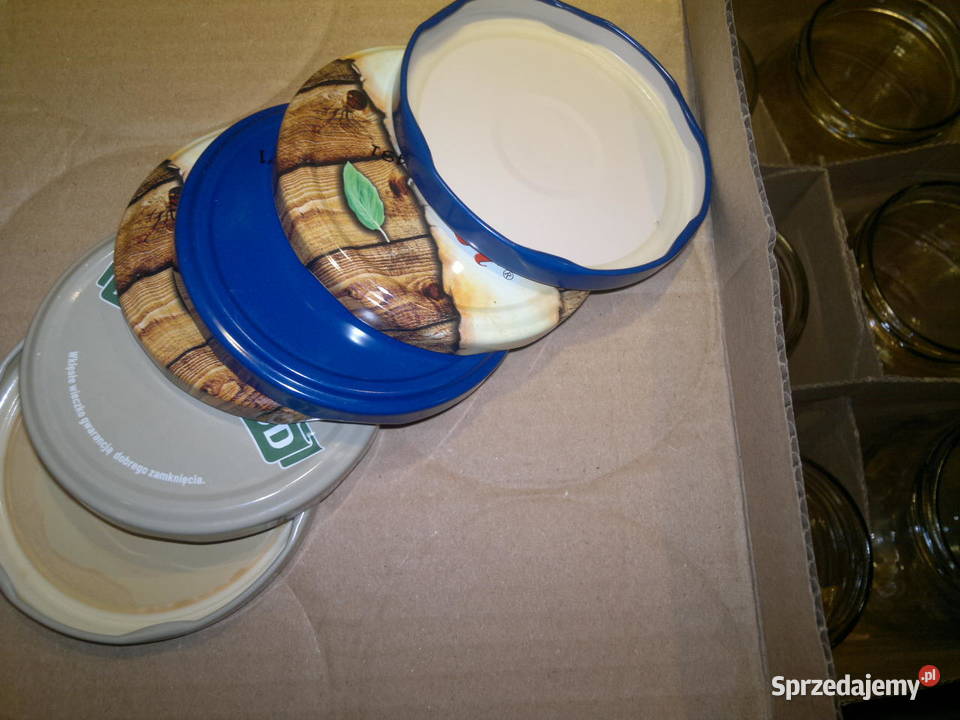 SŁOIK szklany 900ml pokrywka 826 Warszawa