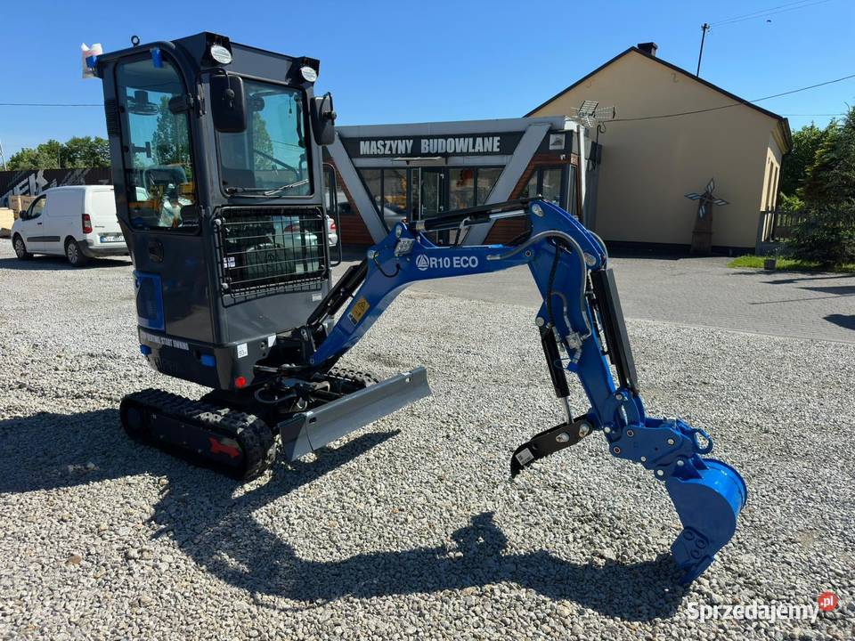 NOWA Minikoparka RIPPA R10 ECO 1000 mega Rok produkcji 2026 Złoczew